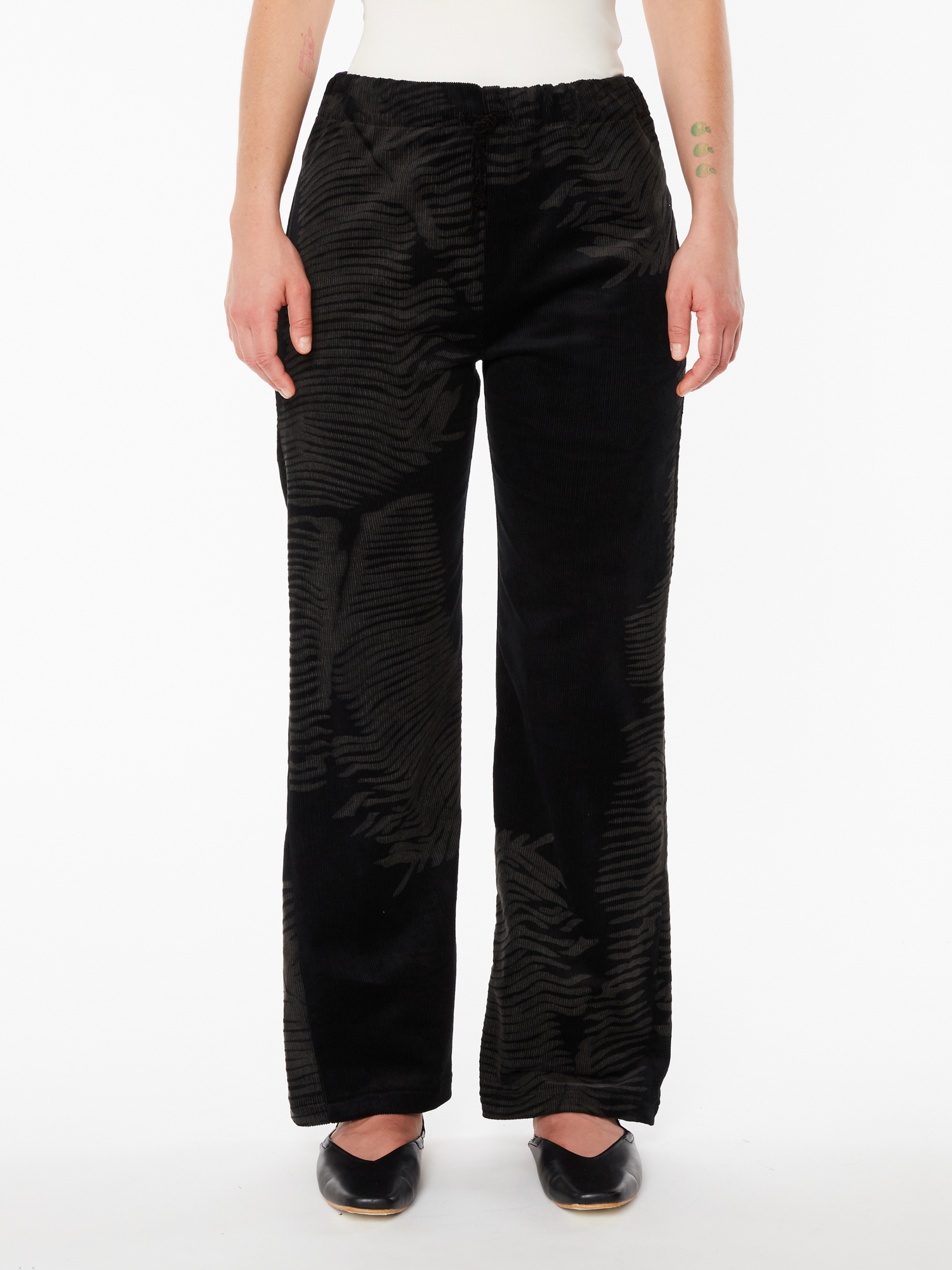 Black Corduroy Trousers