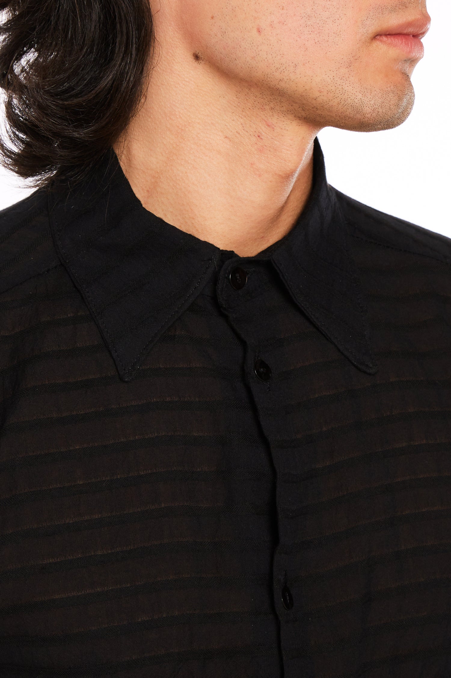 Black Transparent Shirt