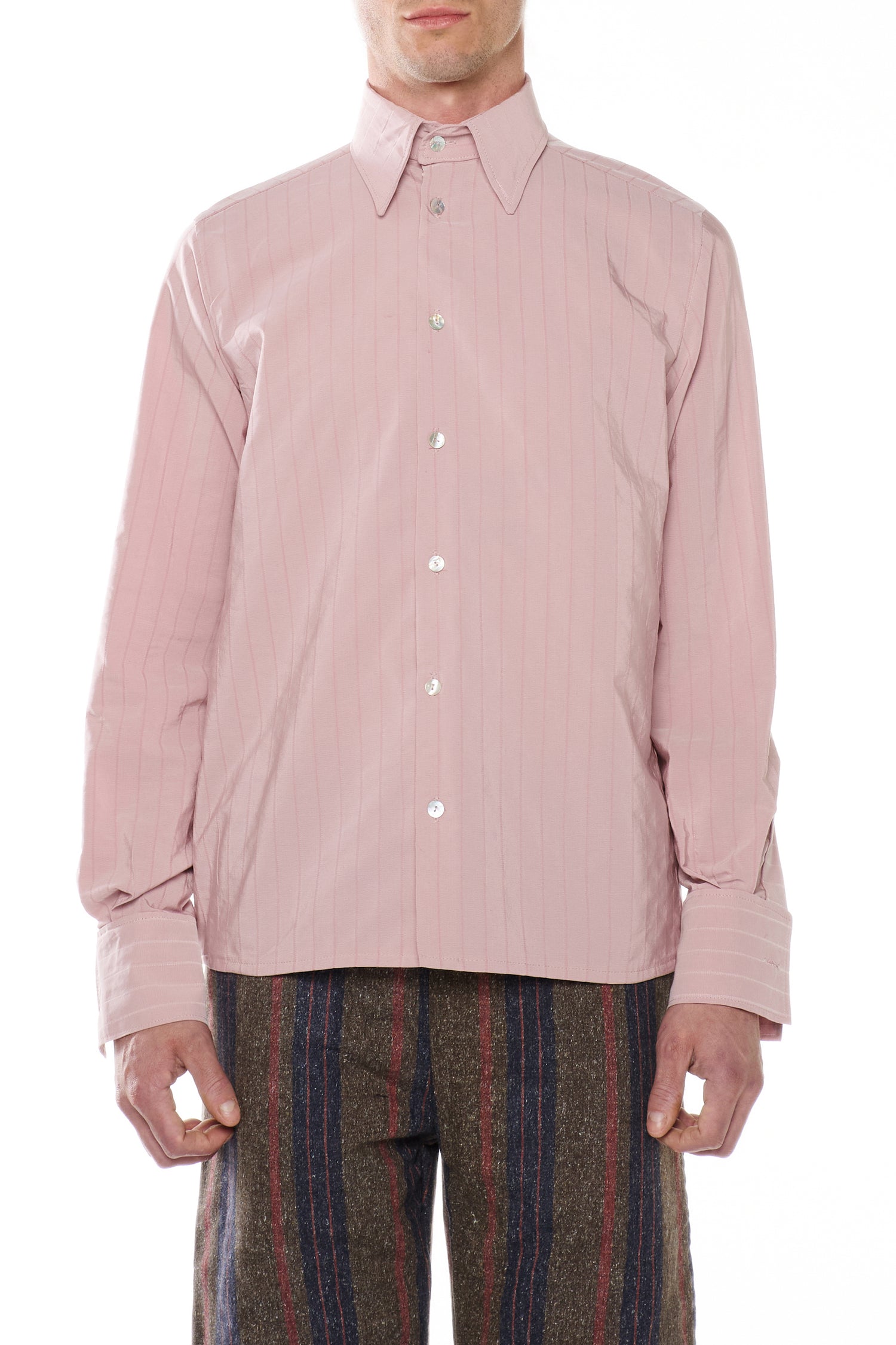 CAMICIA BARRÉ ROSA CIPRIA