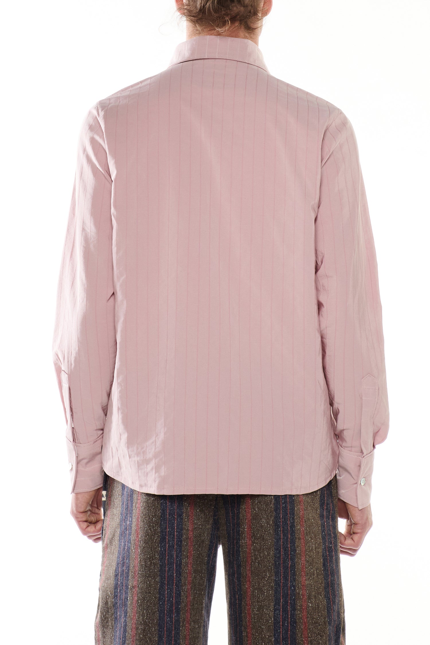 POWDER PINK BARRÉ SHIRT