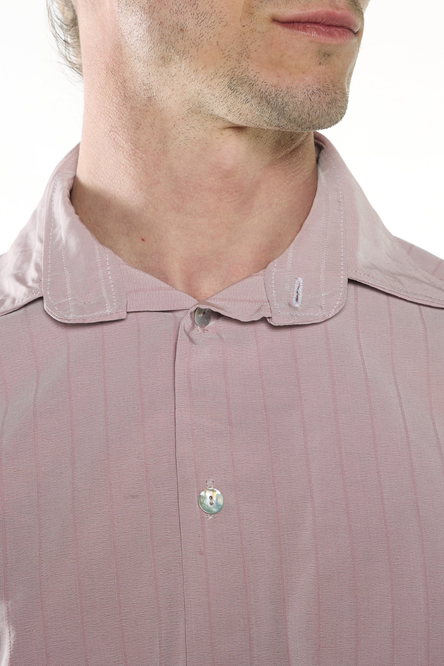 POWDER PINK BARRÉ SHIRT