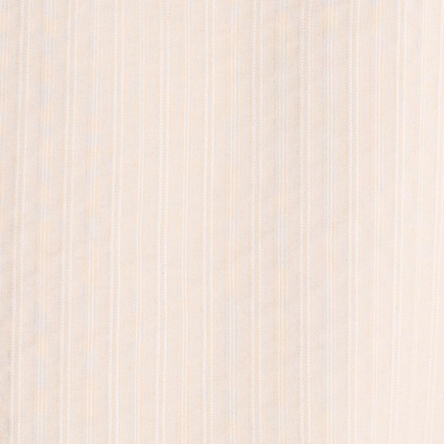 BEIGE STRIPED TEXTURED COTTON