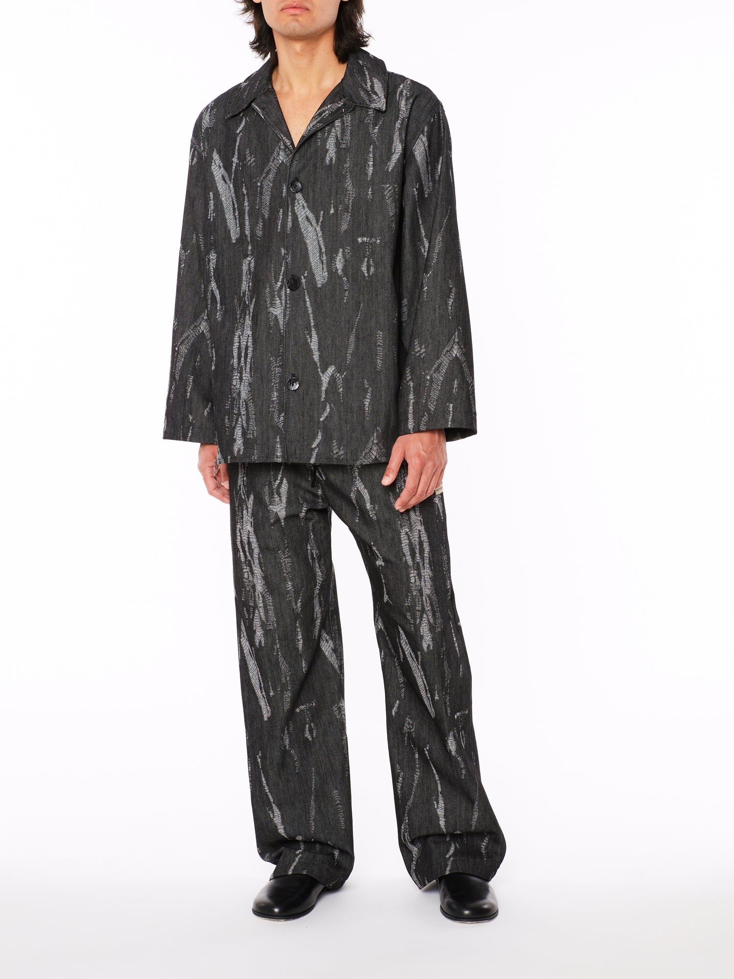 Black Denim Overshirt