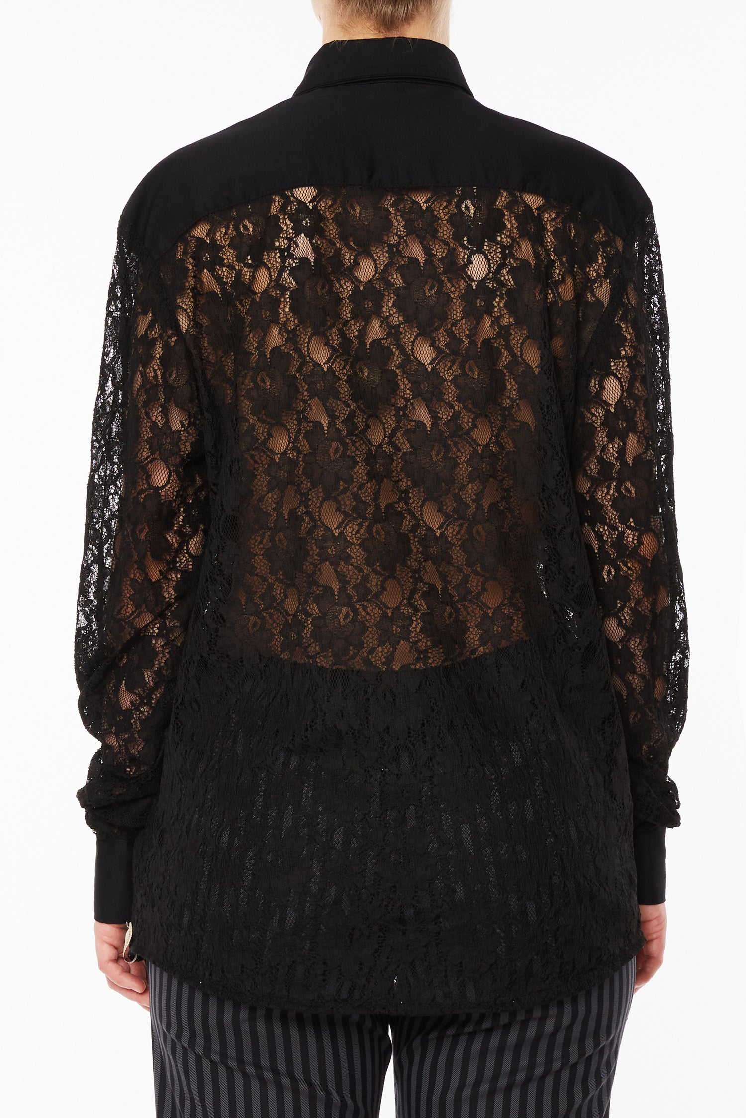 Black Lace Shirt