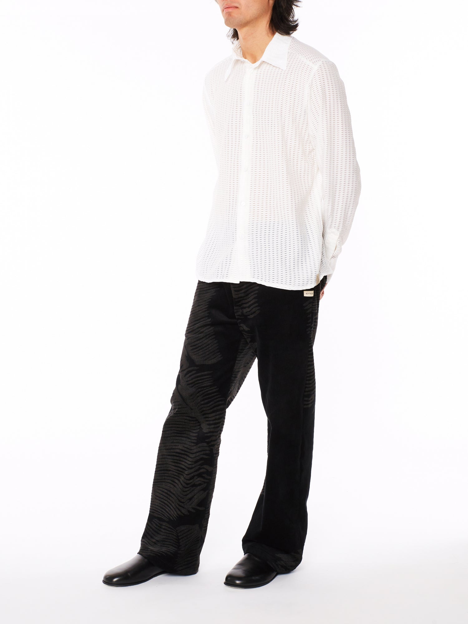 White Checkered Shirt