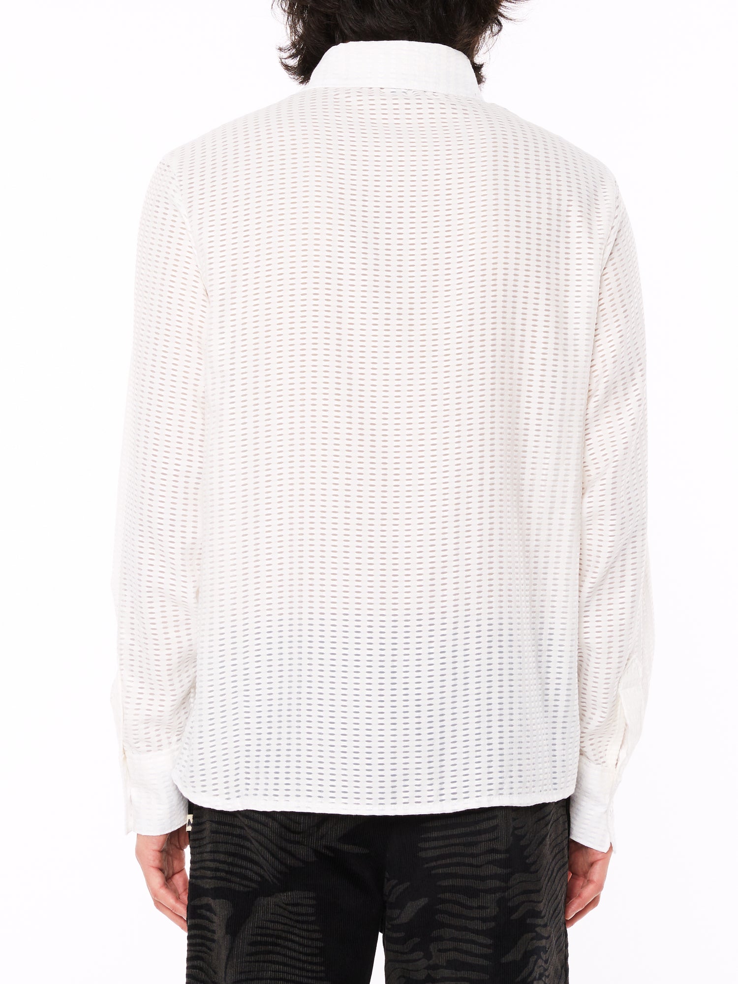White Checkered Shirt
