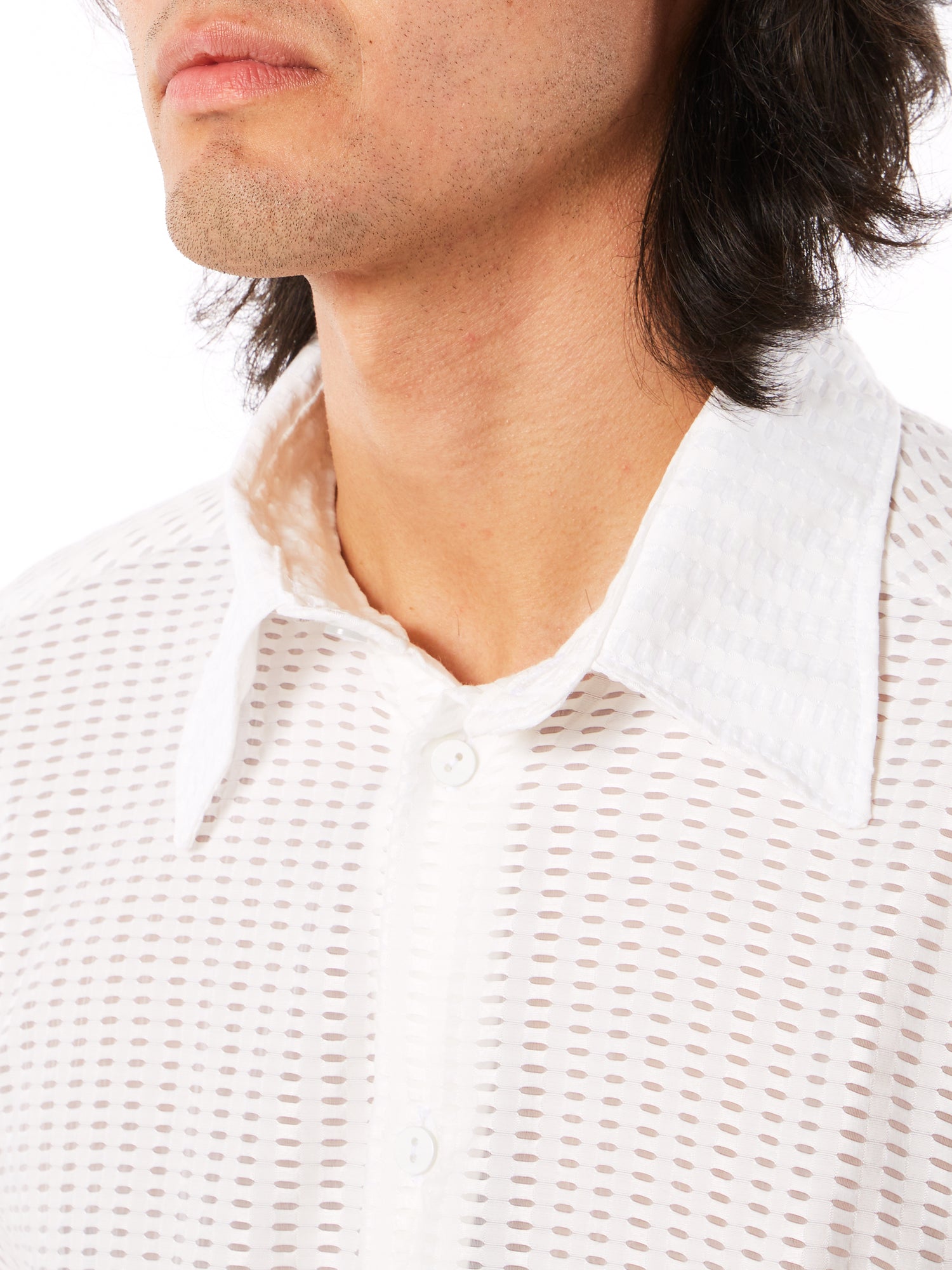 White Checkered Shirt