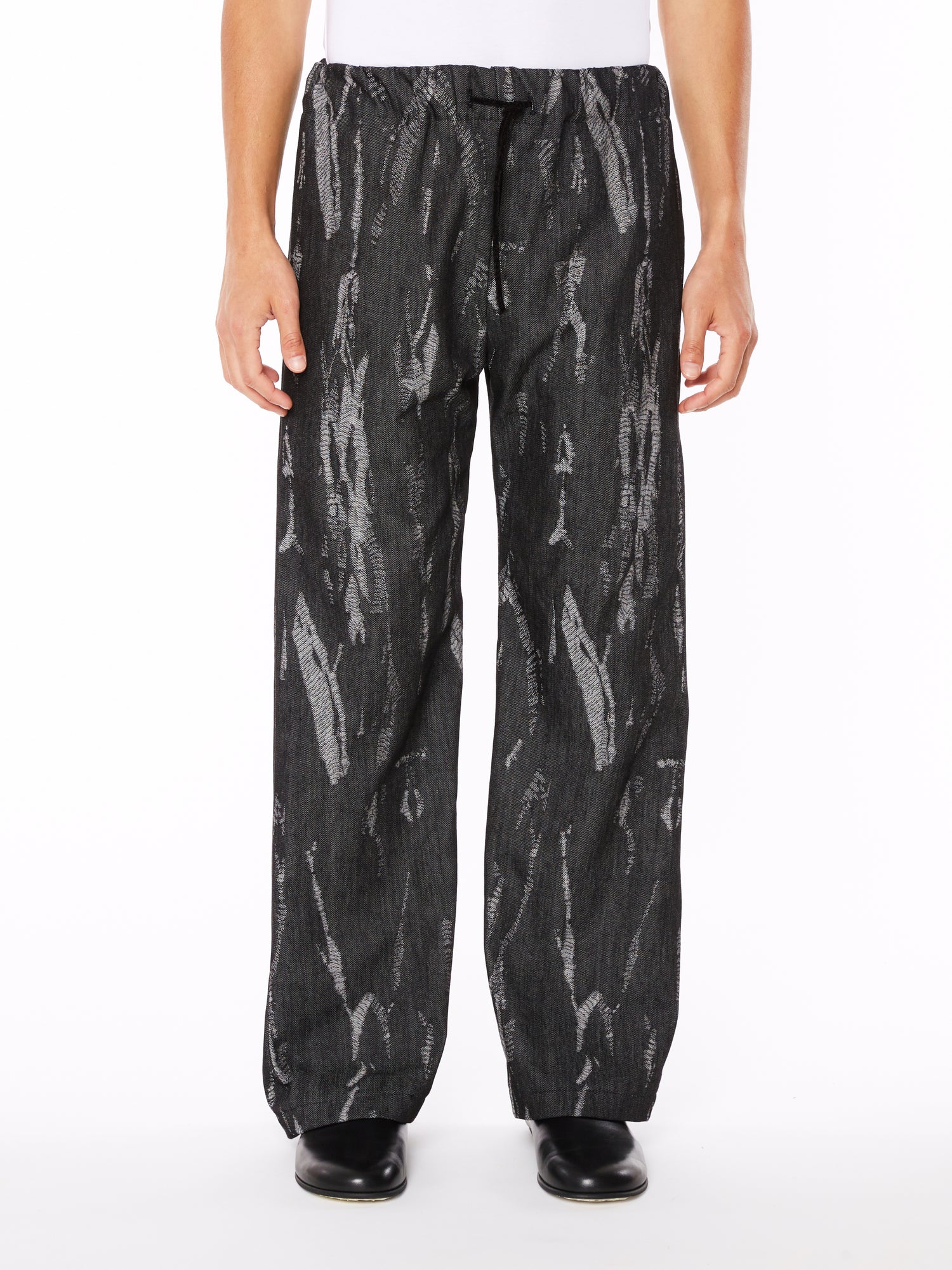 Black Denim Trousers