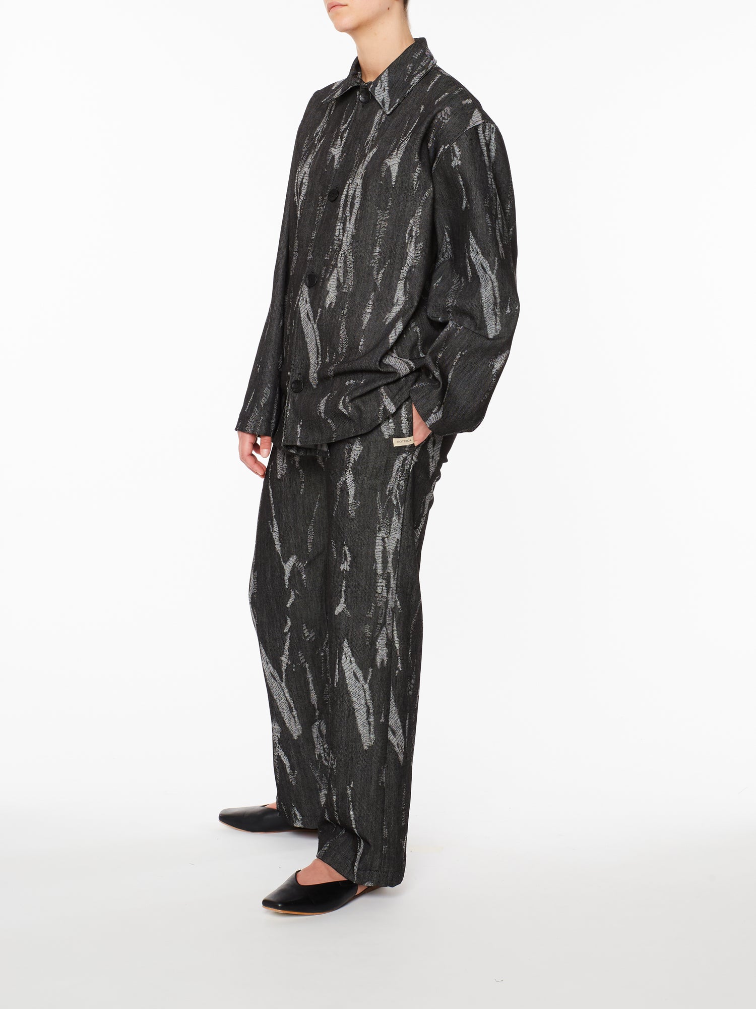 Black Denim Trousers