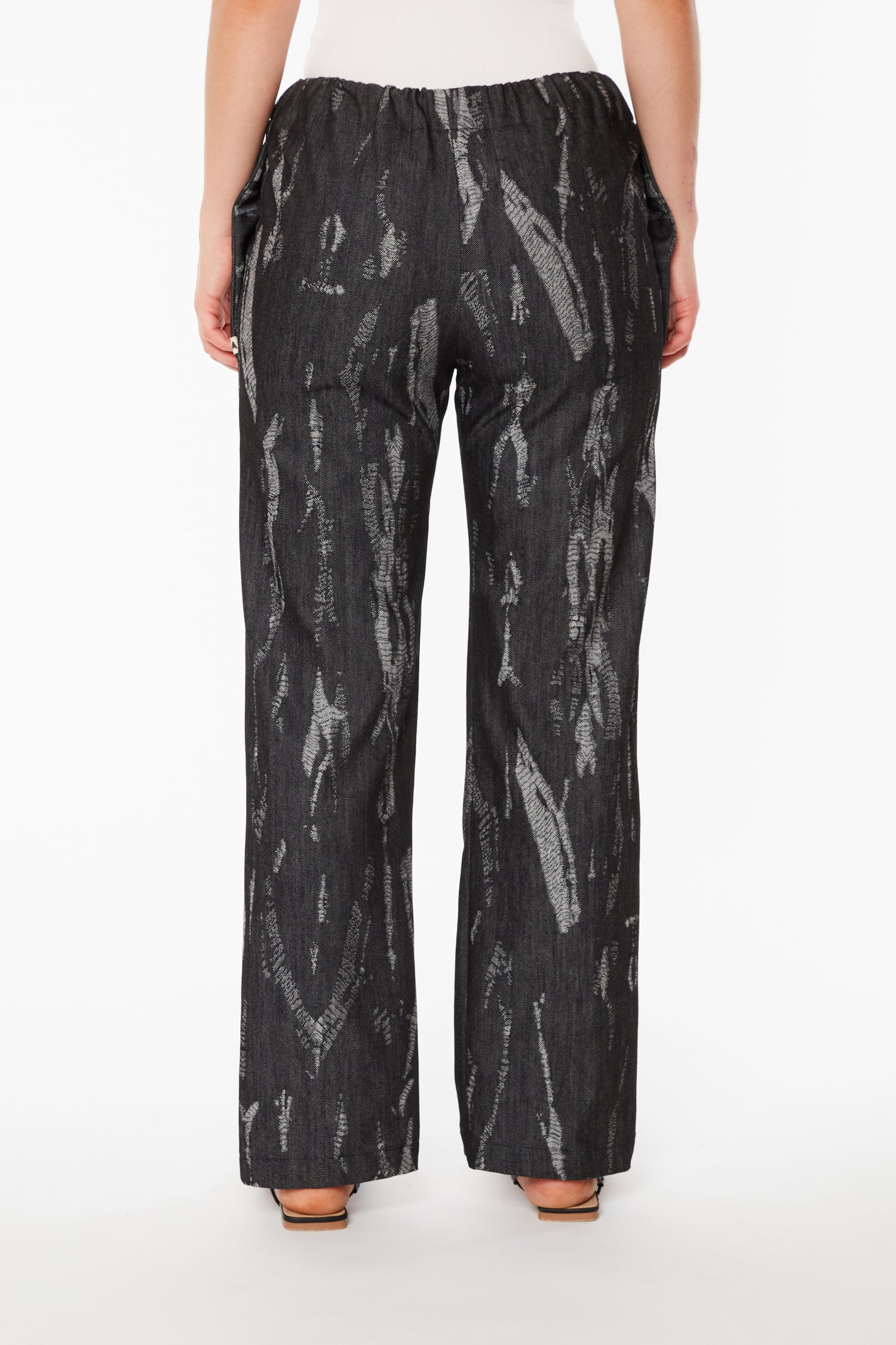 Black Denim Trousers