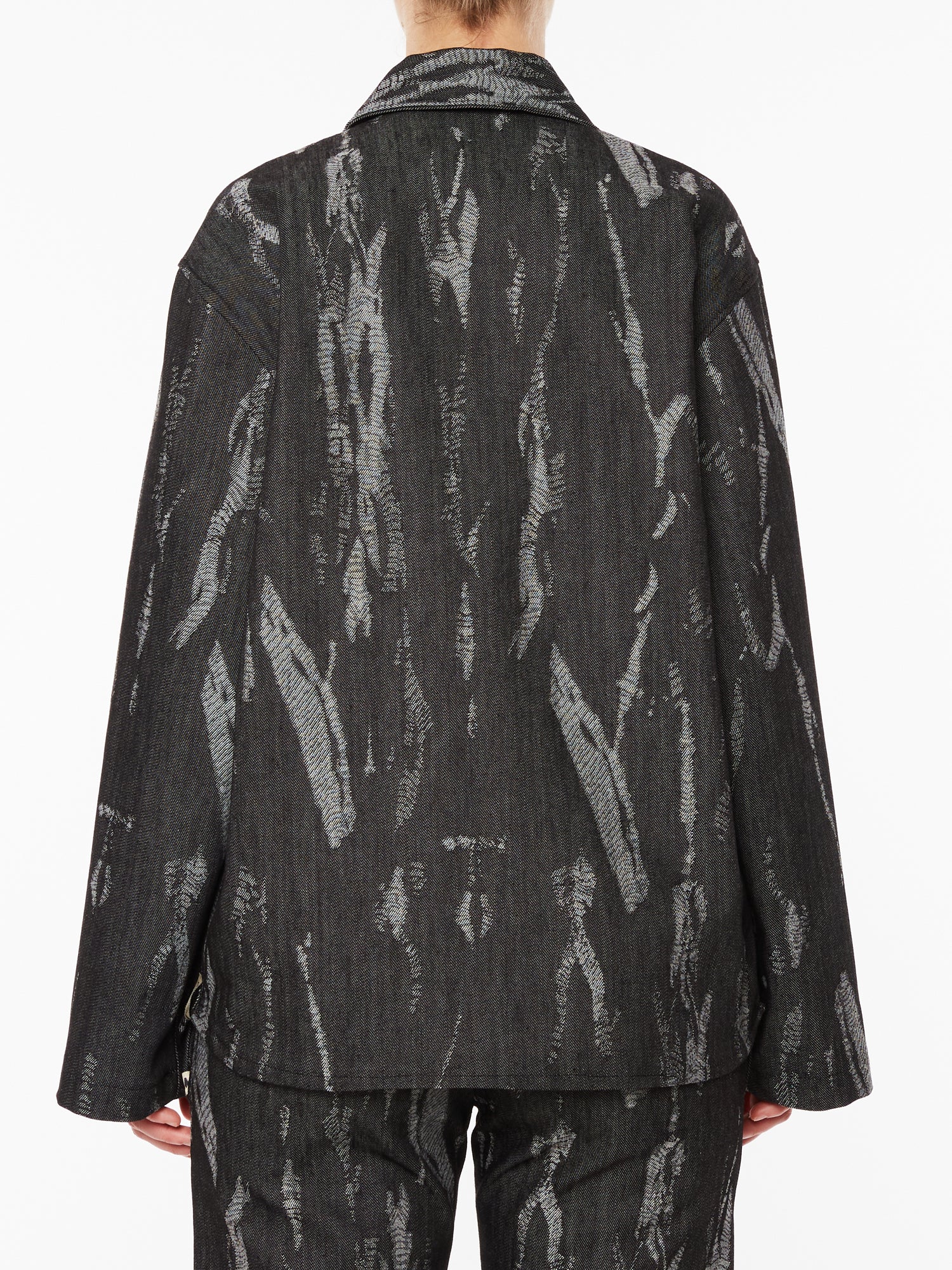 Black Denim Overshirt