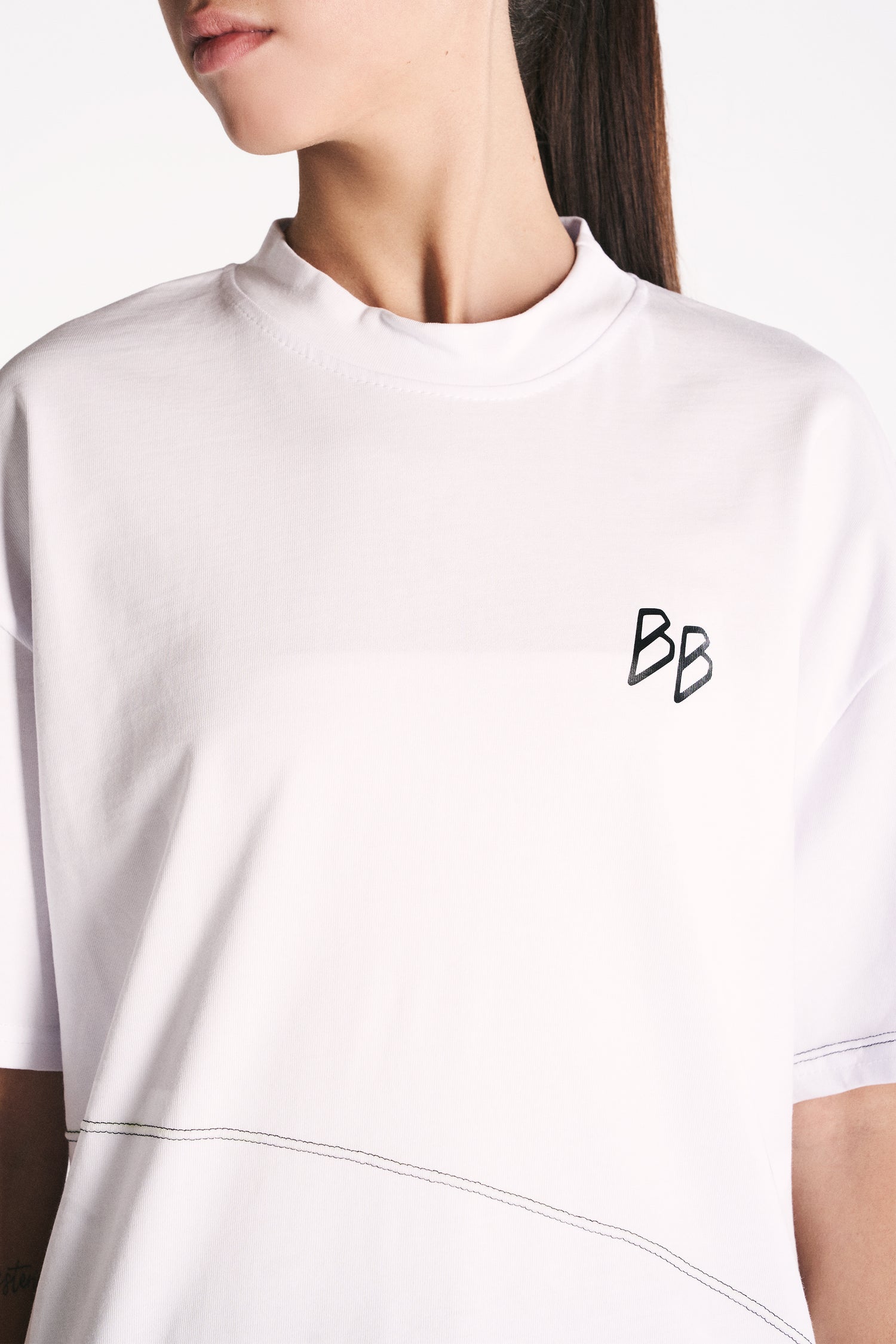 OVERSIZED WHITE COTTON T-SHIRT