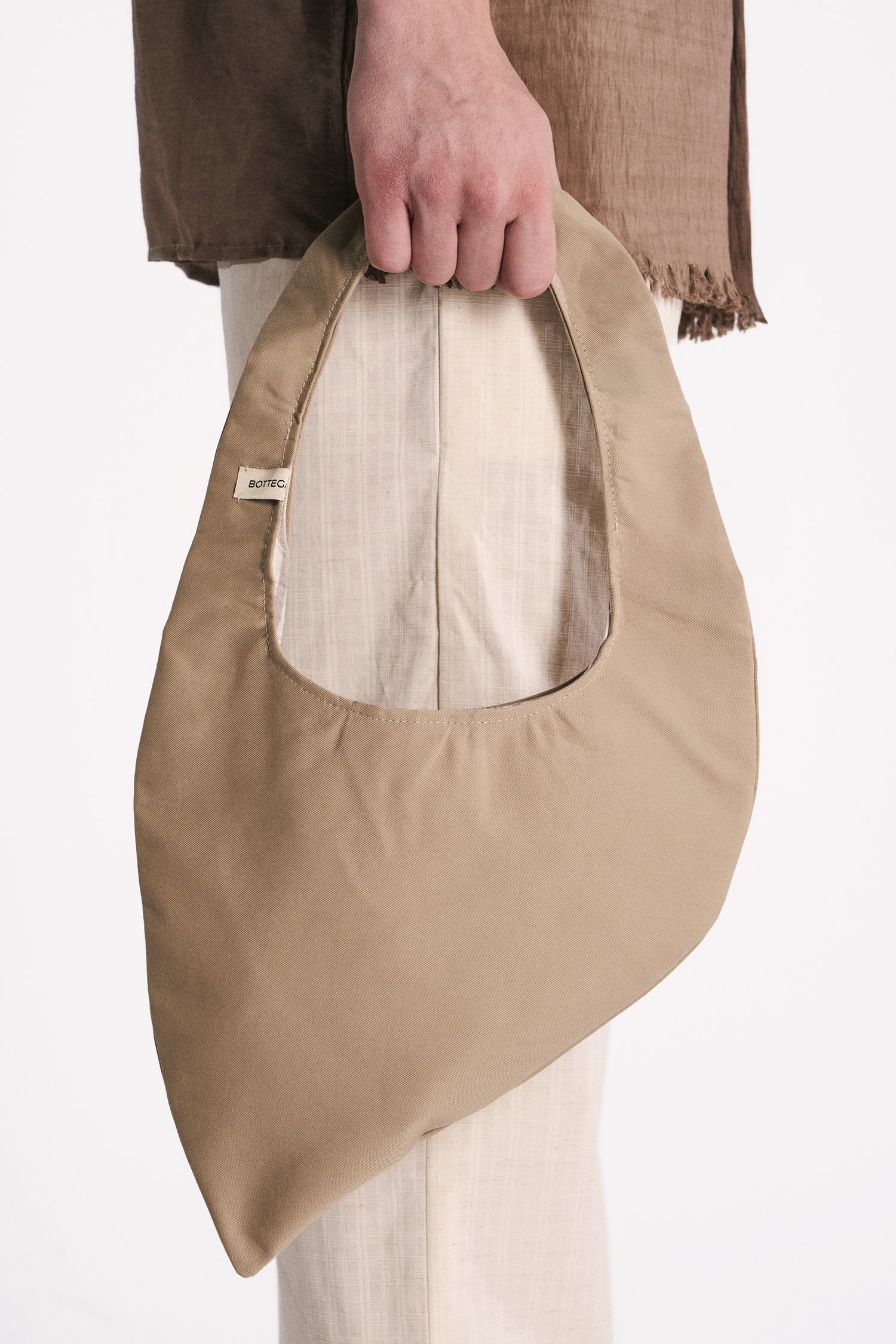 YELLOW SILK DEVORÉ VELVET LONG-SLEEVED T-SHIRT