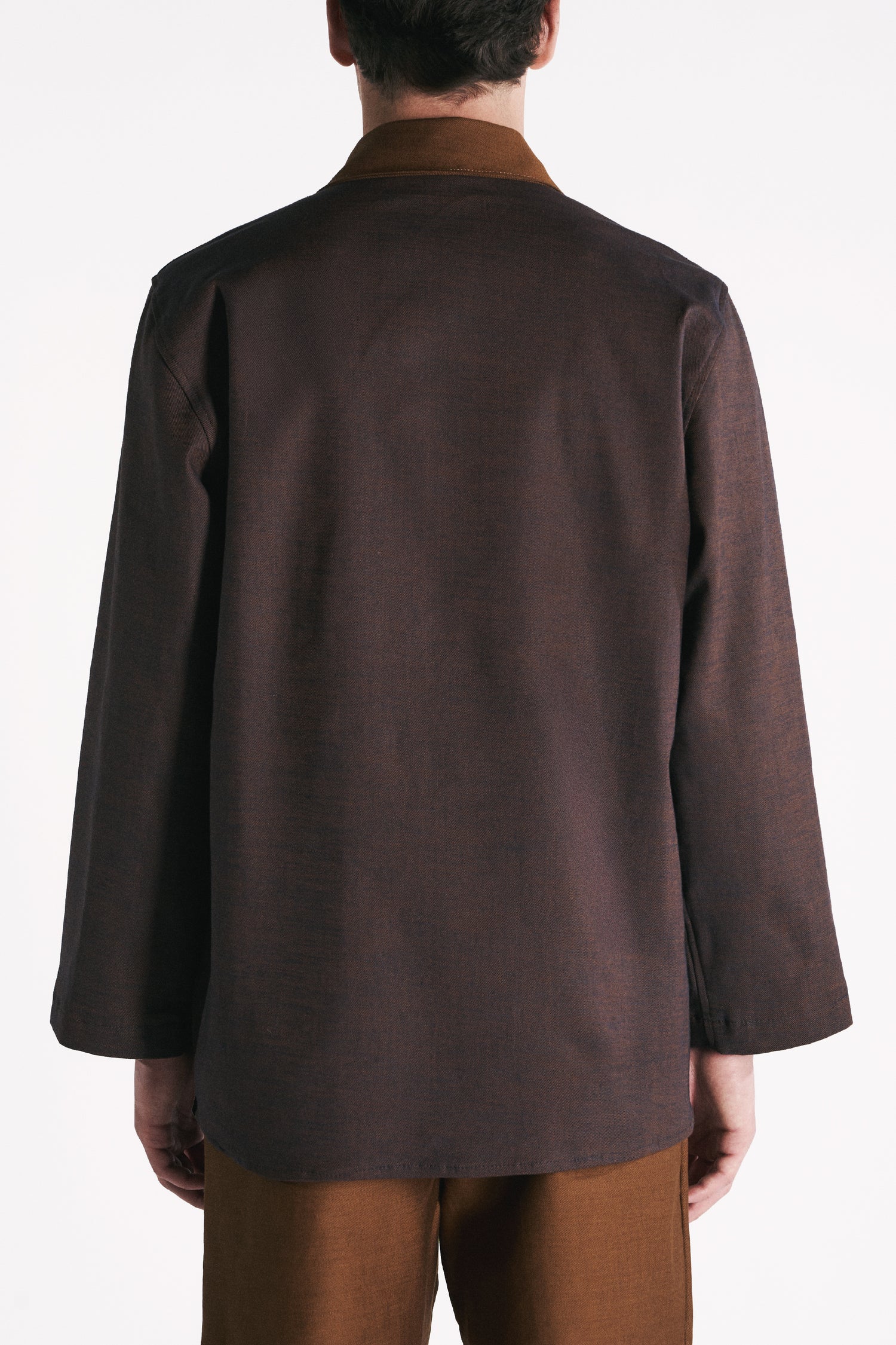 RUST DENIM OVERSHIRT