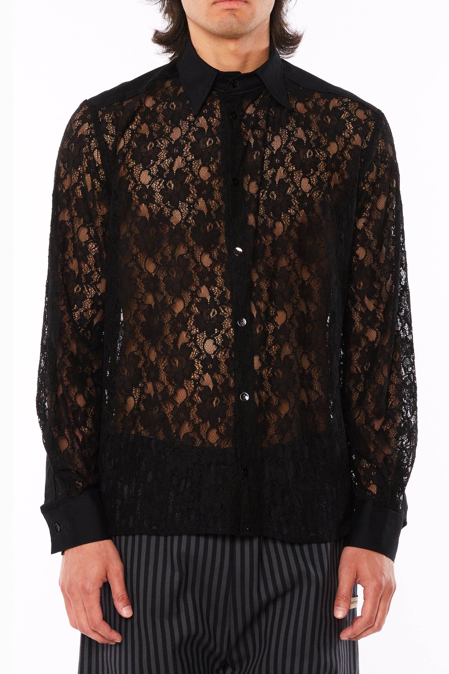 Black Lace Shirt