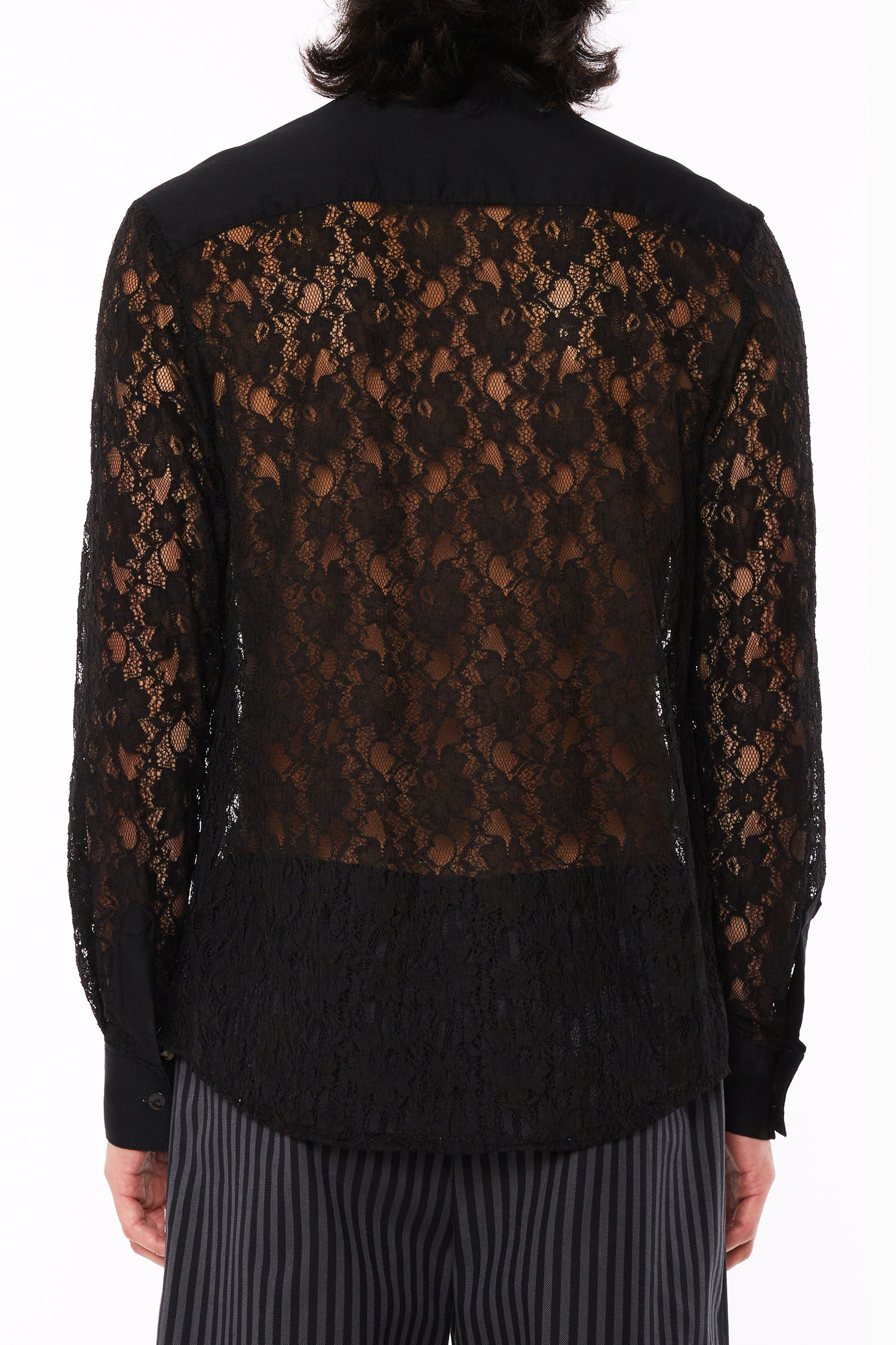 Black Lace Shirt