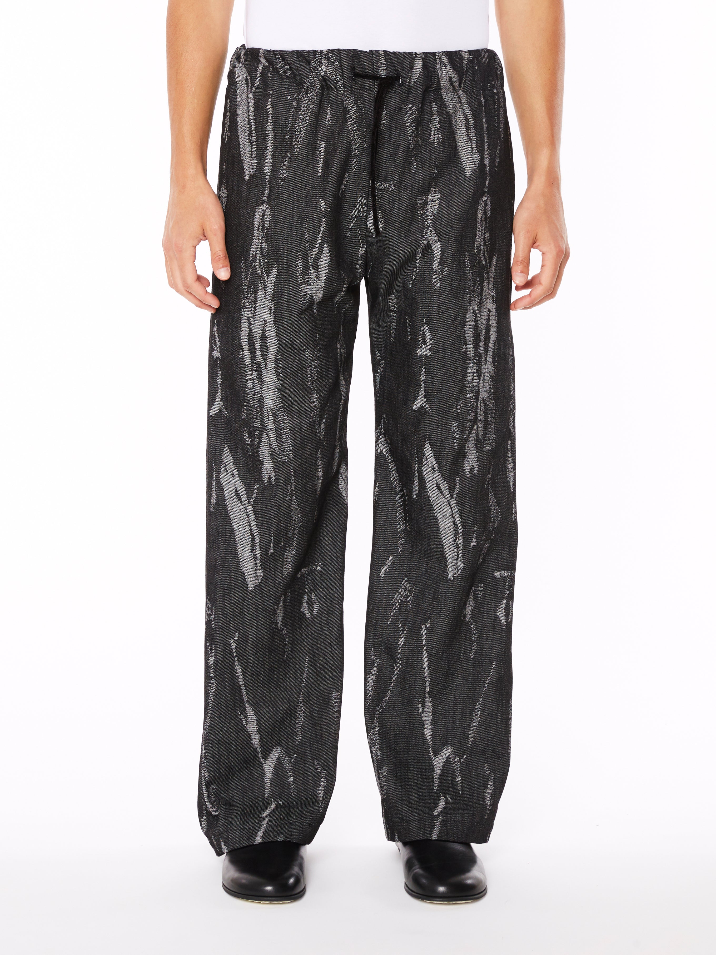 Pantalone in Denim Nero