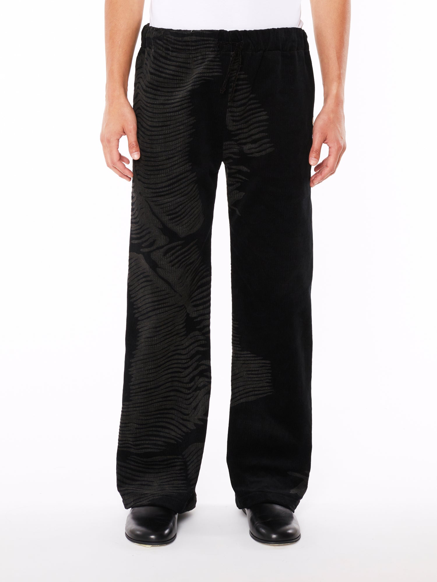 Black Corduroy Trousers 