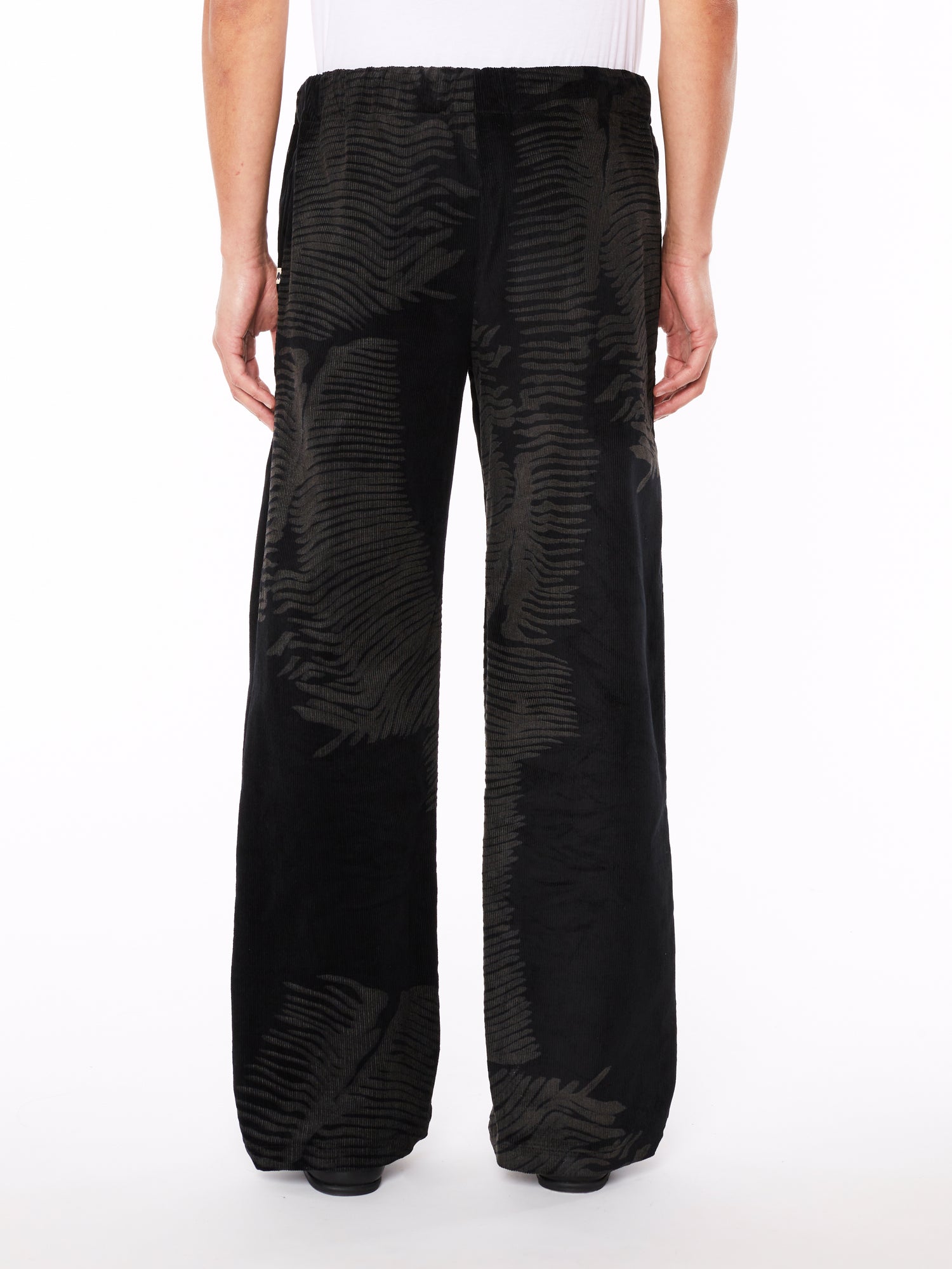 Black Corduroy Trousers 