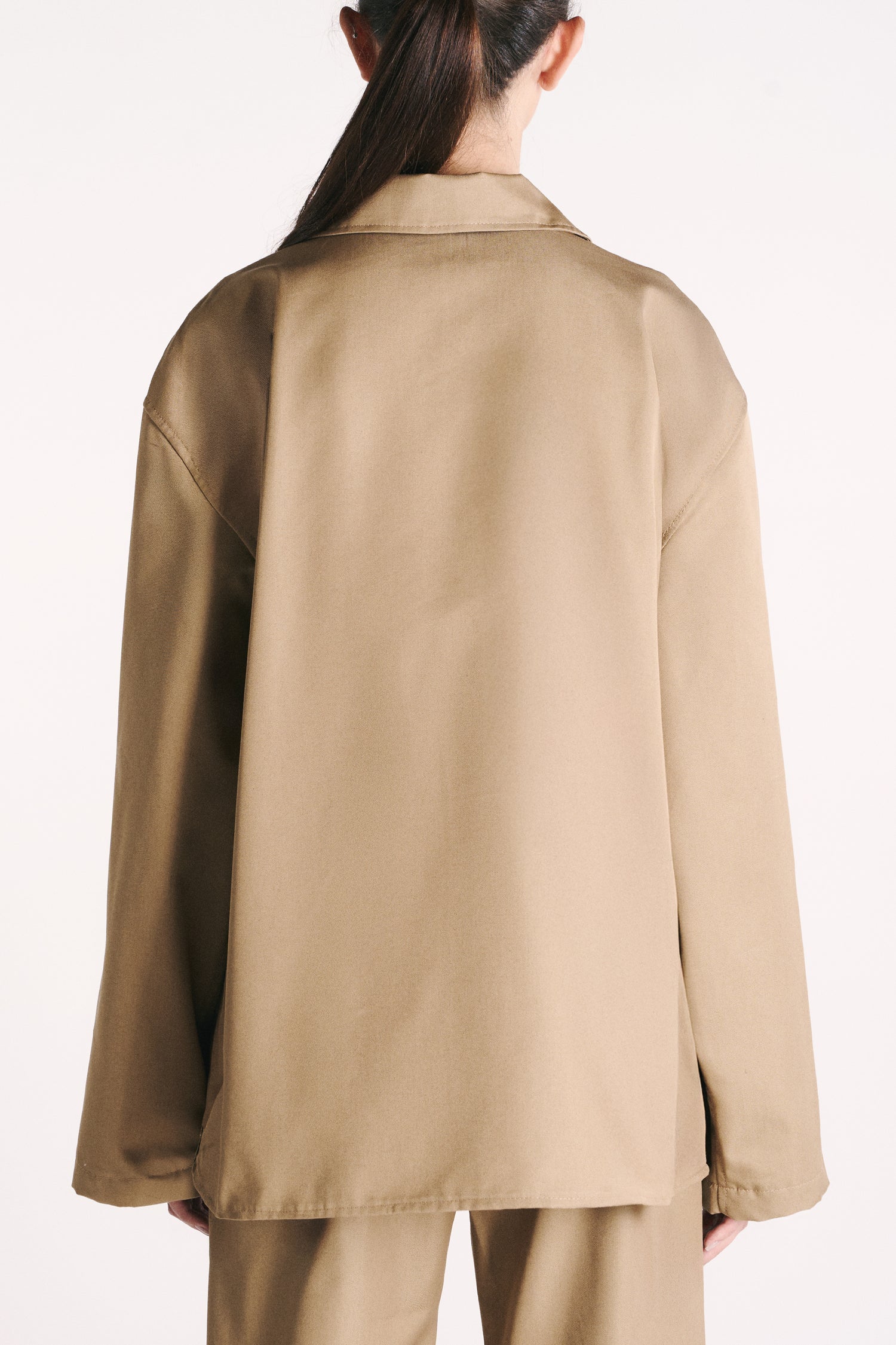 EARTH-TONED WATERPROOF OVERSHIRT